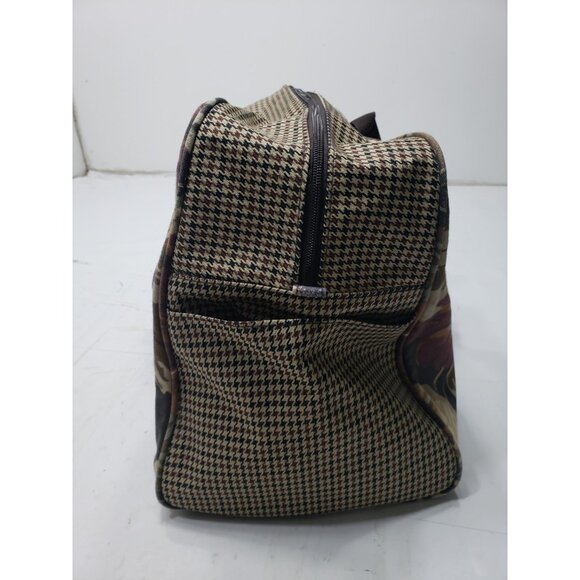 Avon Autumn Rose Travel Set Duffle Bag Satchel & Make Up Bag Set Of 3 Pre Owned - Picture 14 of 15